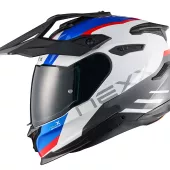 Kask przygodowy NEXX Y.TRAVL Quest white/blue/red