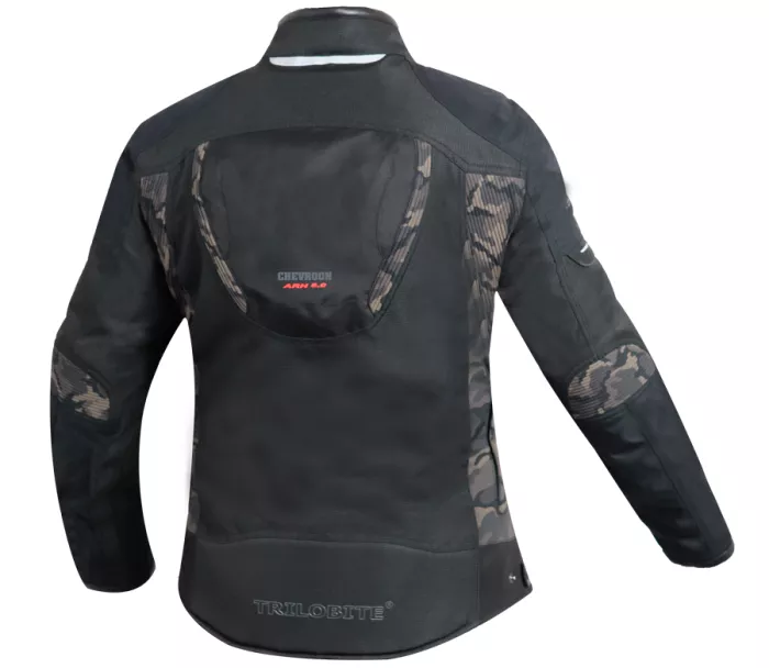 Damska kurtka motocyklowa Trilobite All Ride Tech-Air czarna / moro rozmiar L