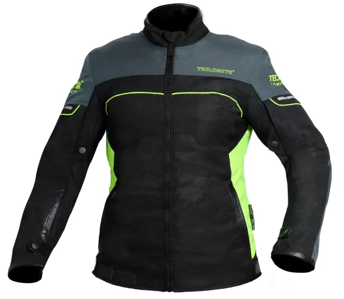 Damska kurtka motocyklowa Trilobite All Ride Tech-Air czarno/szara/żółta rozmiar L