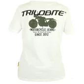 T-shirt damski Trilobite Martí biały