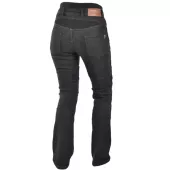 Damskie jeansy motocyklowe Kevlar Trilobite Parado slim fit czarne poziom 2 rozmiar 32