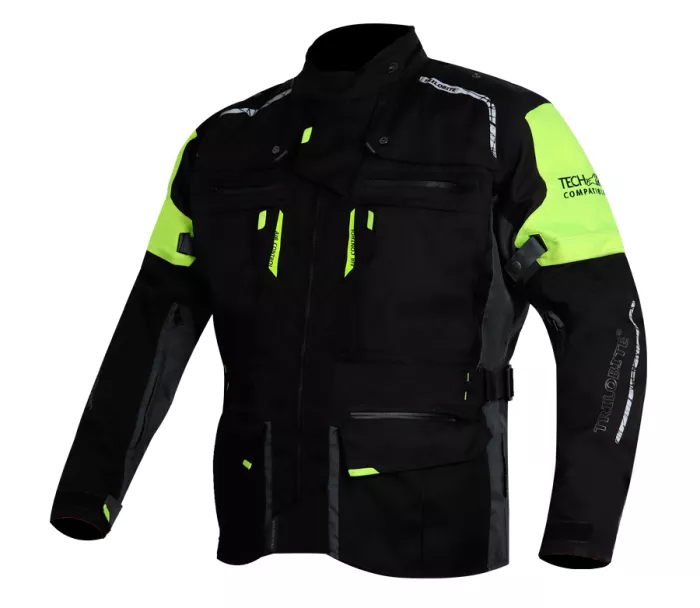 Kurtka motocyklowa Trilobite Rideknow Tech-Air czarno/żółta