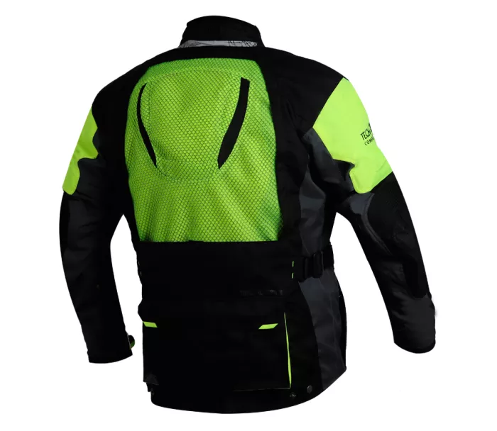 Kurtka motocyklowa Trilobite Rideknow Tech-Air czarno/żółta