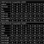 Damska kurtka motocyklowa Trilobite All Ride Tech-Air czarna / moro rozmiar L