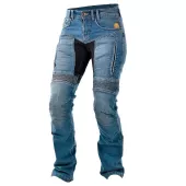 Damskie jeansy Kevlar na motocykl Trilobite Parado niebieskie rozmiar 34