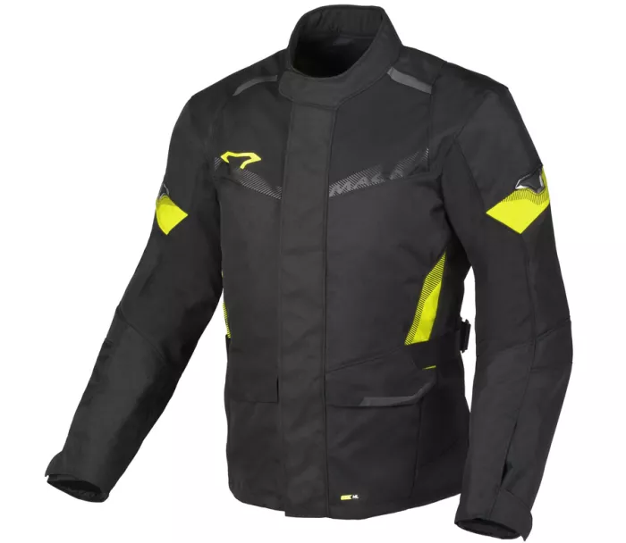 Macna Vaulture black/fluo yellow men jacket