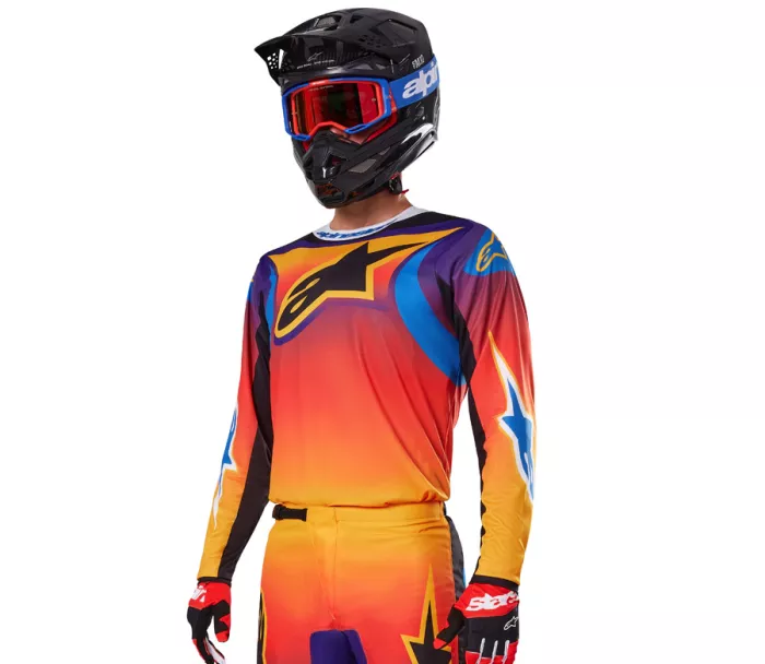 Koszulka motocrossowa Alpinestars Fluid Wurx multicolor