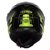 Kask motocyklowy XRC Dual Alpiner 2.0 ECE06 czarno/żółty fluo