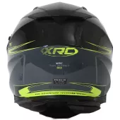 Kask motocyklowy XRC Dual Alpiner 3.0 ciemnoszary/czarny/fluo