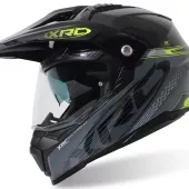 Kask motocyklowy XRC Dual Alpiner 3.0 ciemnoszary/czarny/fluo