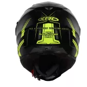 Kask motocyklowy XRC Dual Alpiner 2.0 czarny / fluo