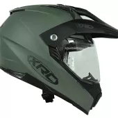 Kask na moto XRC Dual Alpiner 2.0 ECE06 mat khaki