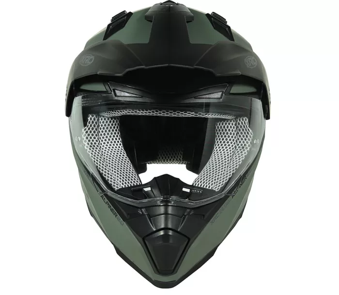 Kask na moto XRC Dual Alpiner 2.0 ECE06 mat khaki