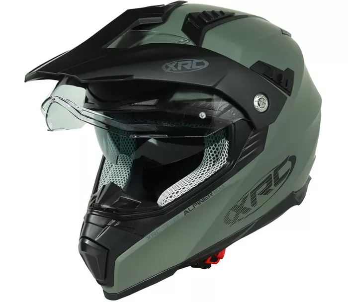 Kask na moto XRC Dual Alpiner 2.0 ECE06 mat khaki