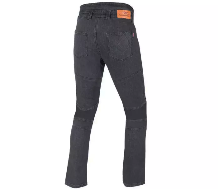 Jeansy motocyklowe XRC EVO Striped jeans męskie czarne