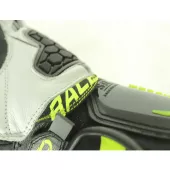 Rękawice motocyklowe XRC HADERG RACE BLK / WHT / FLUO