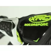 Rękawice motocyklowe XRC HADERG RACE BLK / WHT / FLUO