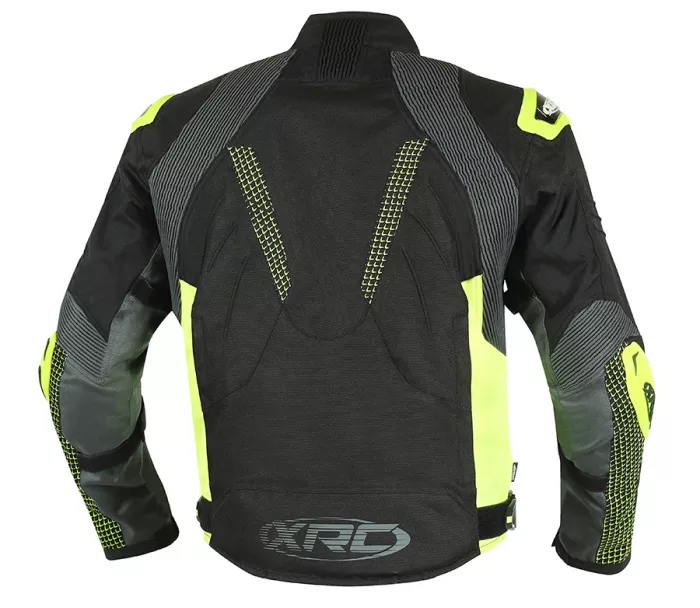 Kurtka motocyklowa XRC Haderg WTP blk / szara / fluo