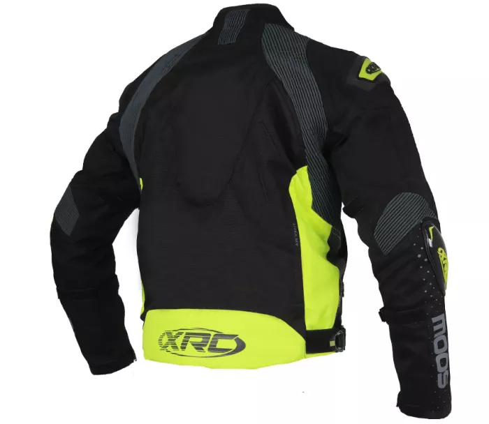 Kurtka motocyklowa XRC Moos WTP męska kurtka blk/fluo