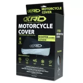 Plandeka do motocykli XRC Outdoor Scooter / Pitbike szary / srebrny rozmiar M