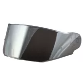 Plexi XRC 818 visor chrome silver