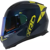 Kask motocyklowy XRC Pure GP 6 niebieski/żółty fluo