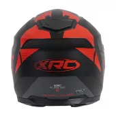 Kask motocyklowy XRC Pure GP 6 matowy czarno/czerwony