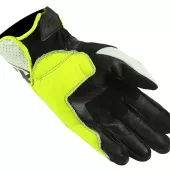 Rękawice motocyklowe XRC RUN 1/2 WHT / FLUO / BLK