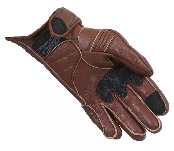 Rękawice motocyklowe XRC TALLE BROWN/BROWN męskie rękawiczki