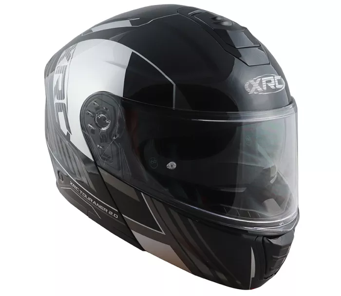 Kask motocyklowy XRC Touraner 2.0 czarno-szary