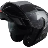 Kask motocyklowy XRC Touraner 2.0 czarno-szary