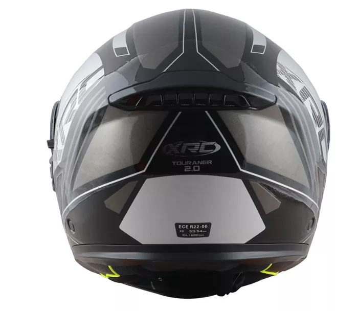 Kask motocyklowy XRC Touraner 2.0 czarno-szary