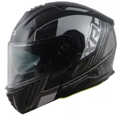 Kask motocyklowy XRC Touraner 2.0 czarno-szary