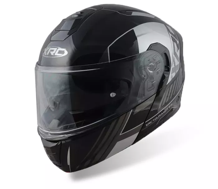 Kask motocyklowy XRC Touraner 2.0 czarno-szary