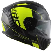 Kask motocyklowy XRC Touraner 2.0 czarny / fluo