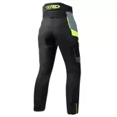 Spodnie motocyklowe XRC Winkle WTP czarne / szare / fluo