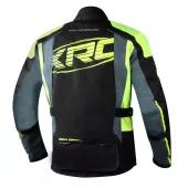 Kurtka motocyklowa XRC Winkle WTP blk / szara / fluo