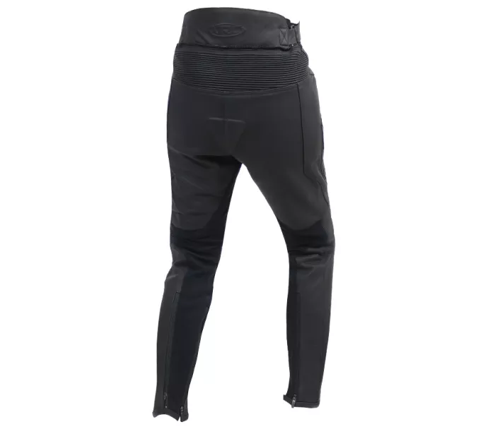 Damskie skórzane spodnie XRC GLET ladies leather pants black