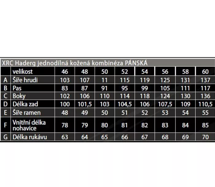 Kombinezon jednoczęściowy XRC Haderg blk / biały