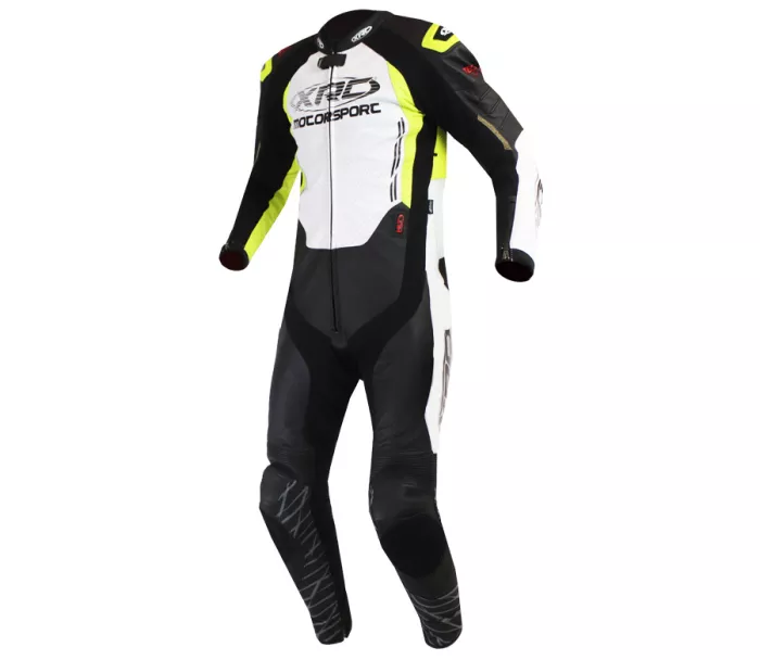 Kombinezon jednoczęściowy XRC Circuito HLT men Tech10 black/white/fluo