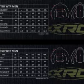 Kurtka motocyklowa XRC Totter WTP czarna / szara / fluo