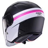 Otwórz kask Caberg Soho Zephyr matt black/white/fuchsia